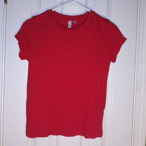 Red Divided shirt